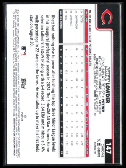 Rhett Lowder RC Refractor