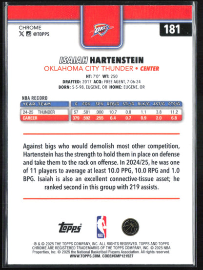 Isaiah Hartenstein X-Fractor