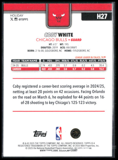 Coby White Blue