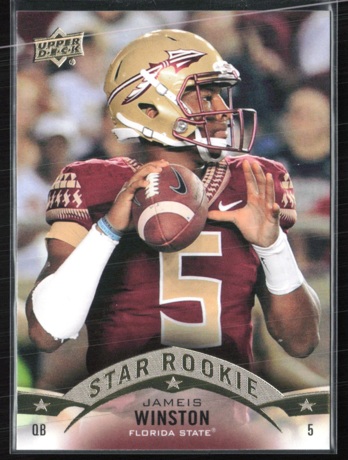 Jameis Winston RC Star Rookie 2015 Upper Deck
