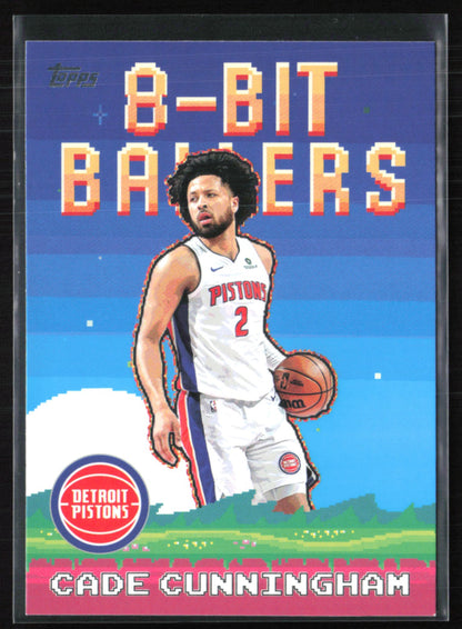 Cade Cunningham 8-Bit Ballers