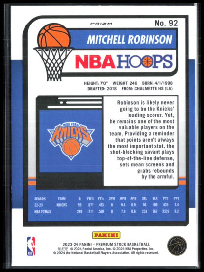 Mitchell Robinson Scope
