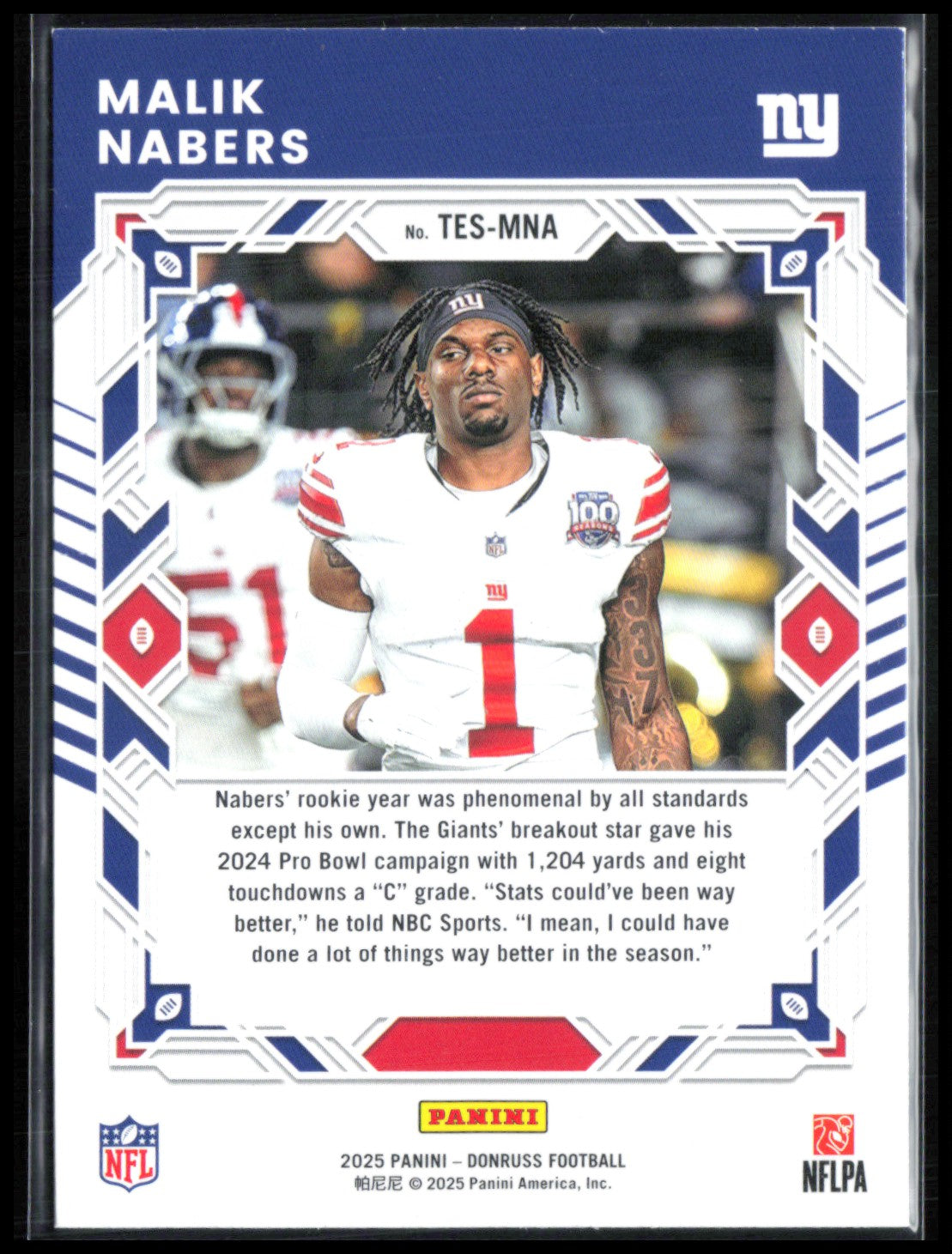 Malik Nabers Elite Series