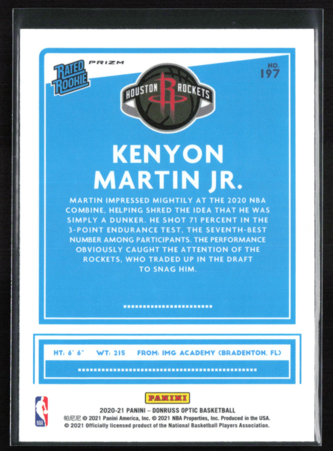 Kenyon Martin Jr. RC Silver Pulsar