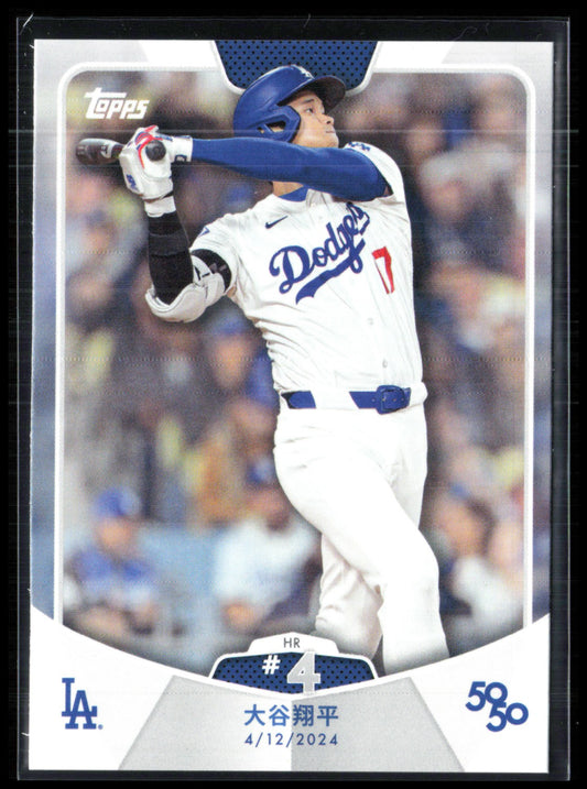 Shohei Ohtani 2024 Topps 50 50