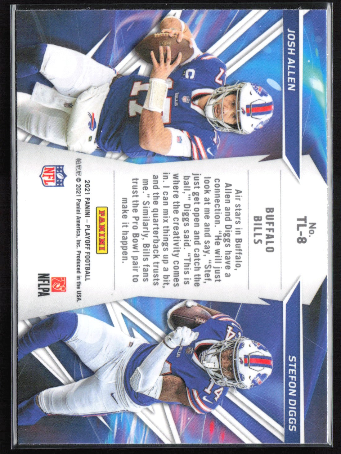 Josh Allen/Stefon Diggs Thunder & Lightning