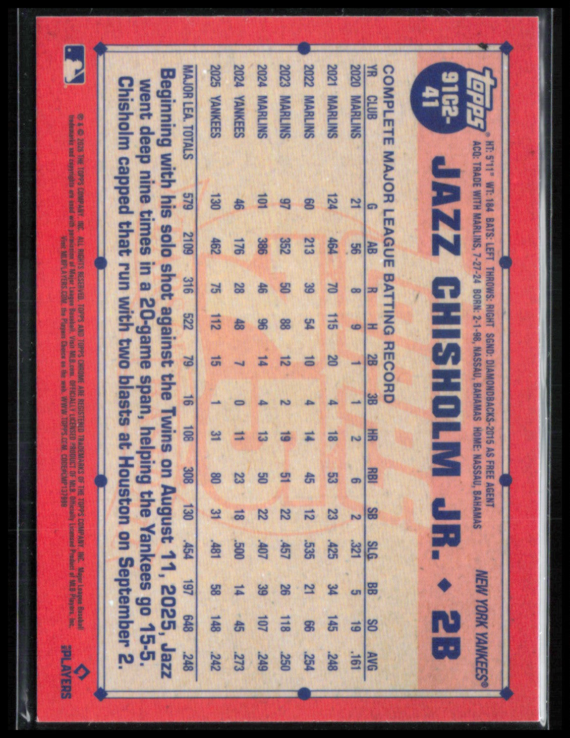 Jazz Chisholm Jr Mojo