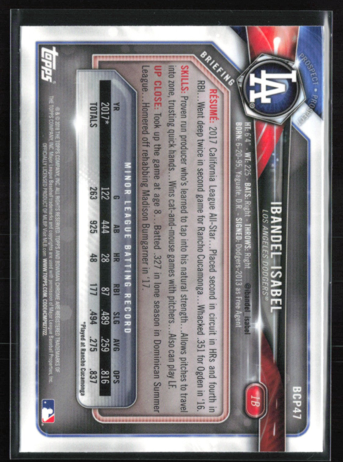 Ibandel Isabel 1st Bowman Mojo