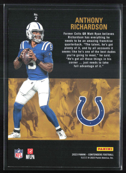 Anthony Richardson RC Stallions