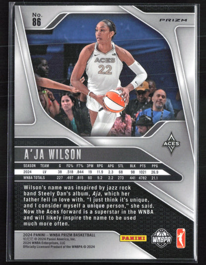 A'ja Wilson Cracked Ice