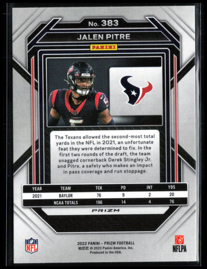 Jalen Pitre RC RWB