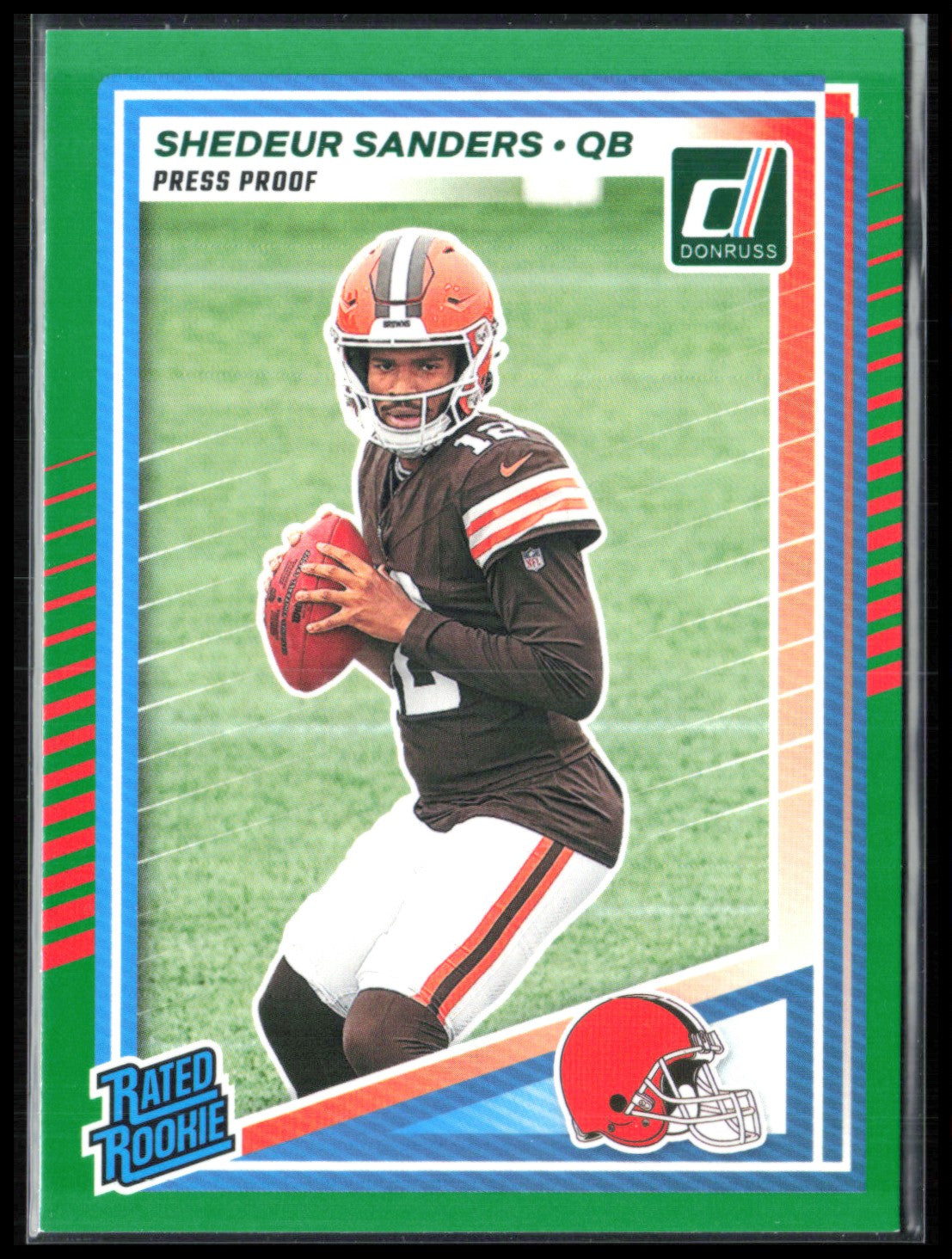 Shedeur Sanders RC Green