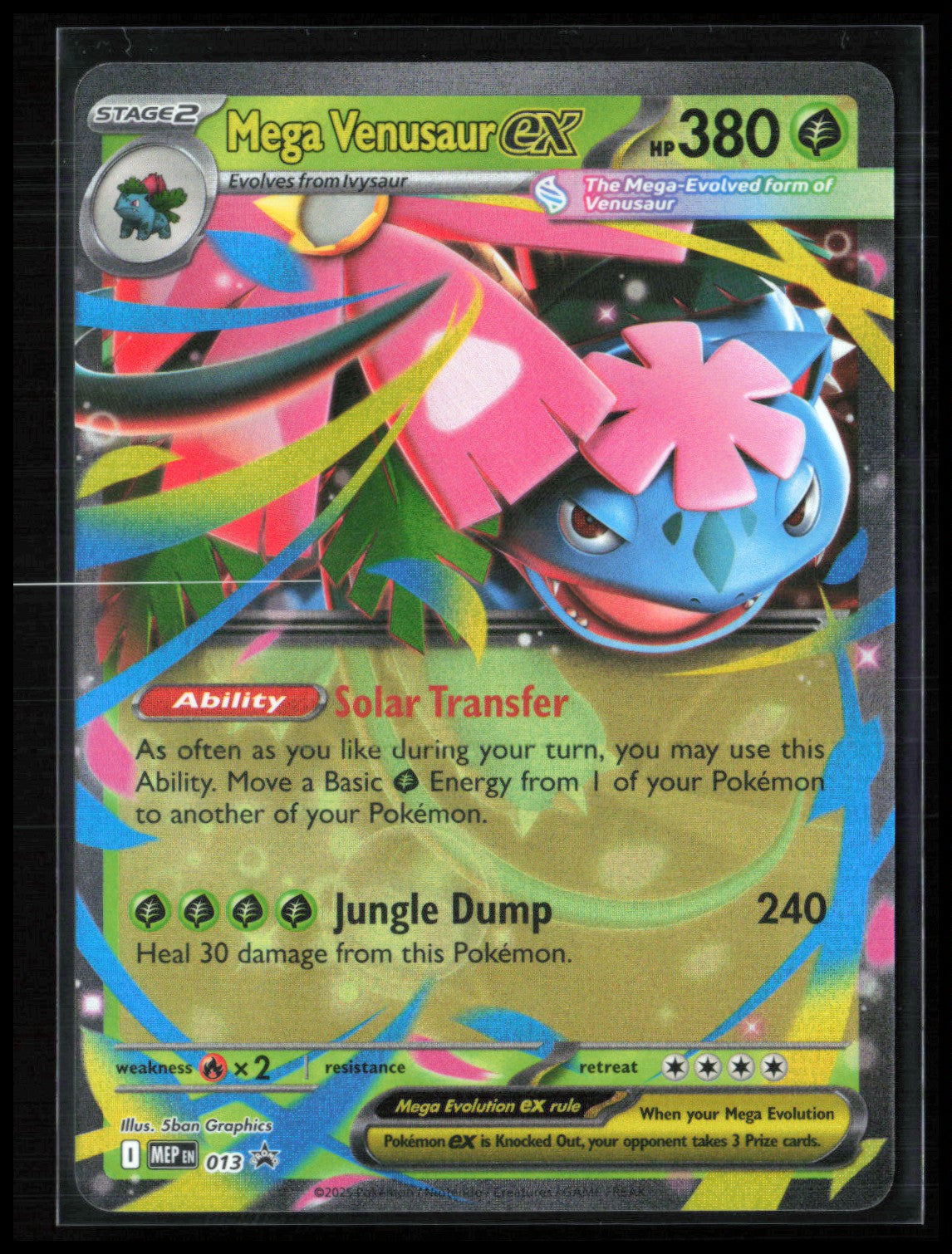 Mega Venusaur ex - 013