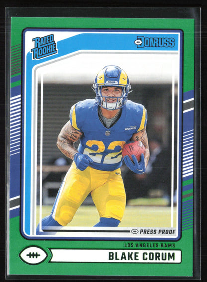 Blake Corum RC Green