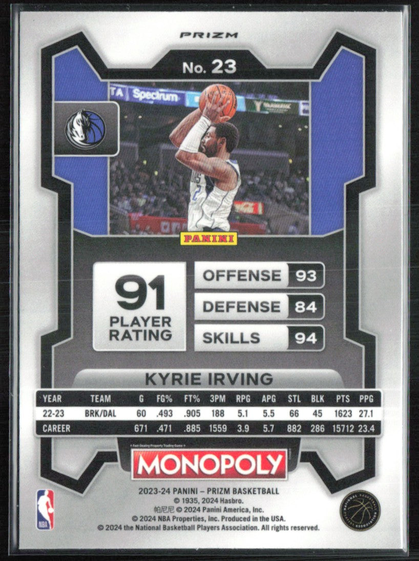 Kyrie Irving Red Icons Monopoly