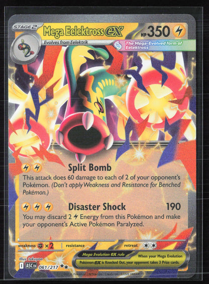 Mega Eelektross ex - 061/217 Double Rare