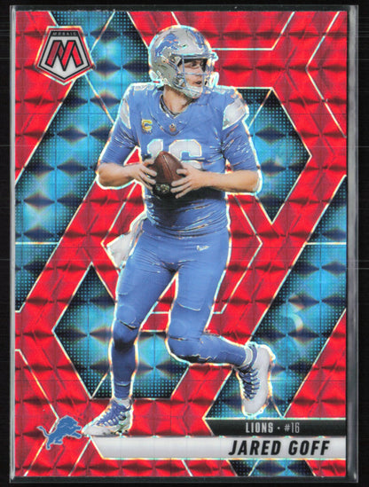 Jared Goff Red Mosaic