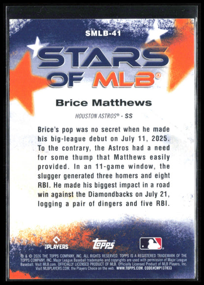 Brice Matthews RC