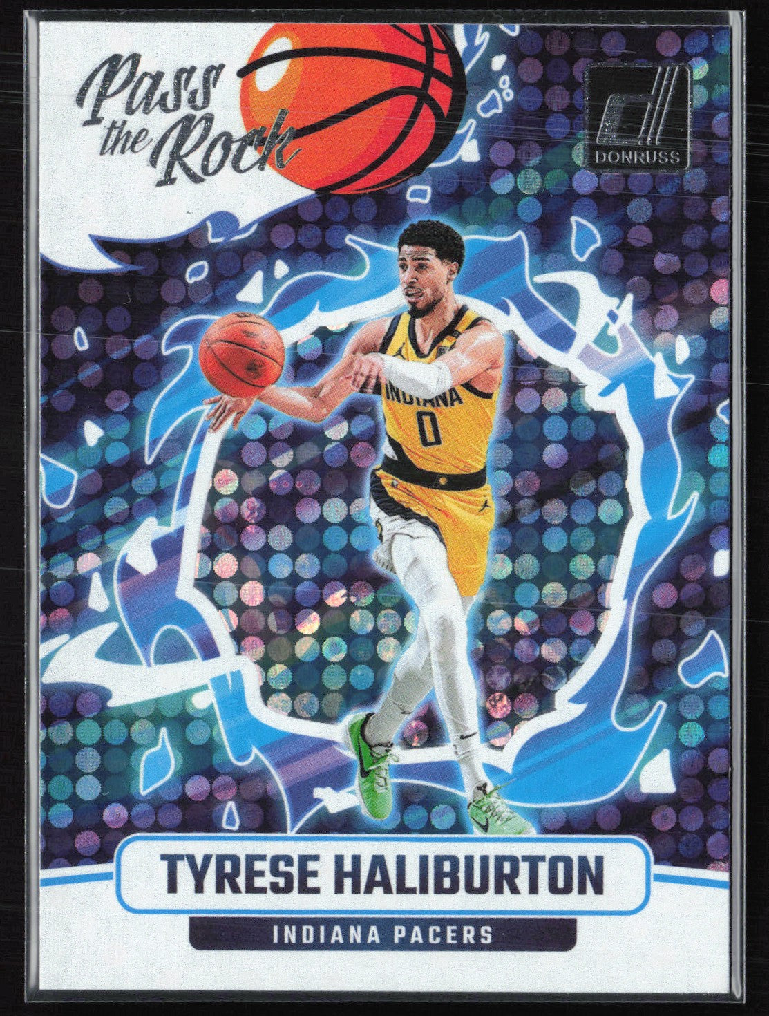 Tyrese Haliburton Pass the Rock