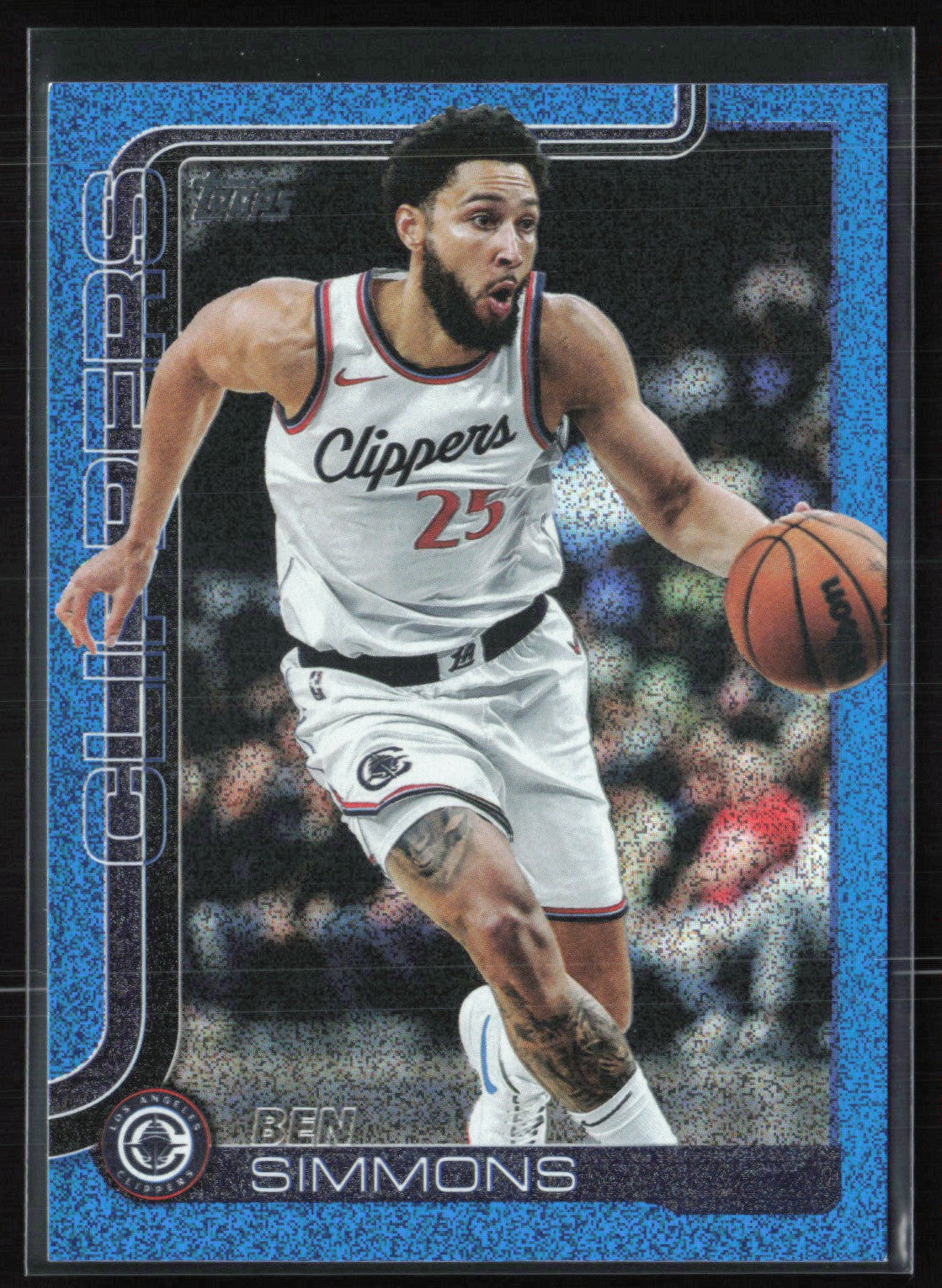 Ben Simmons Blue Crackleboard