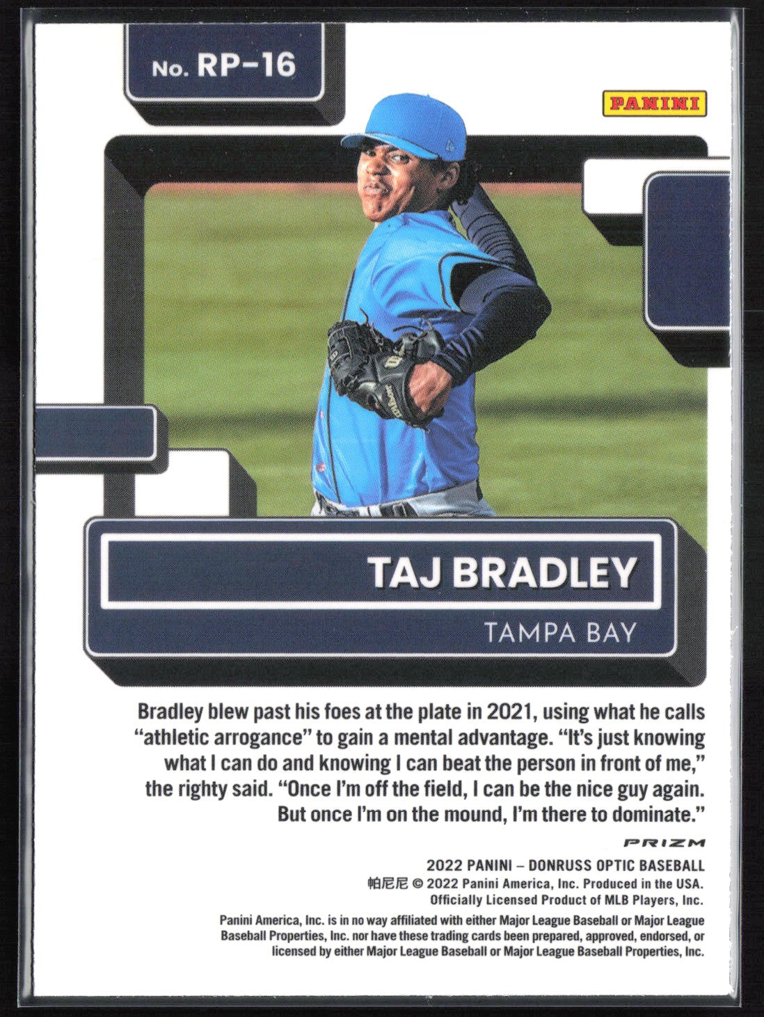 Taj Bradley Rated Prospect Holo