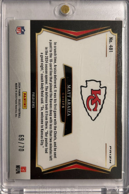 Matt Araiza Dragonscale /70 Field Level 2024 Select