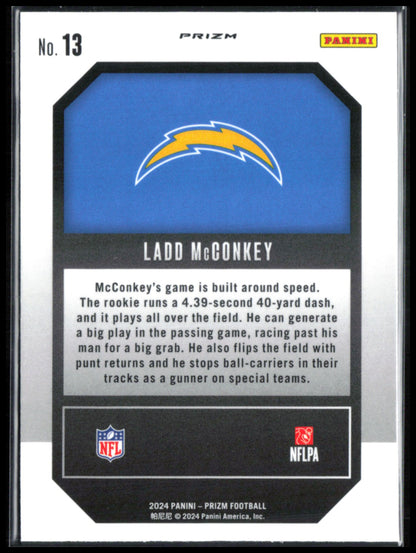 Ladd McConkey RC Green Ice Emergent