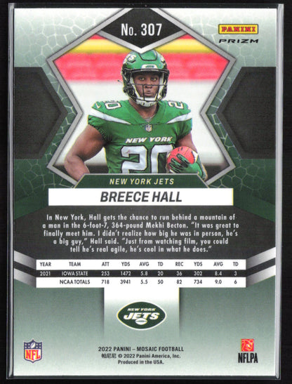 Breece Hall RC Orange Mosaic