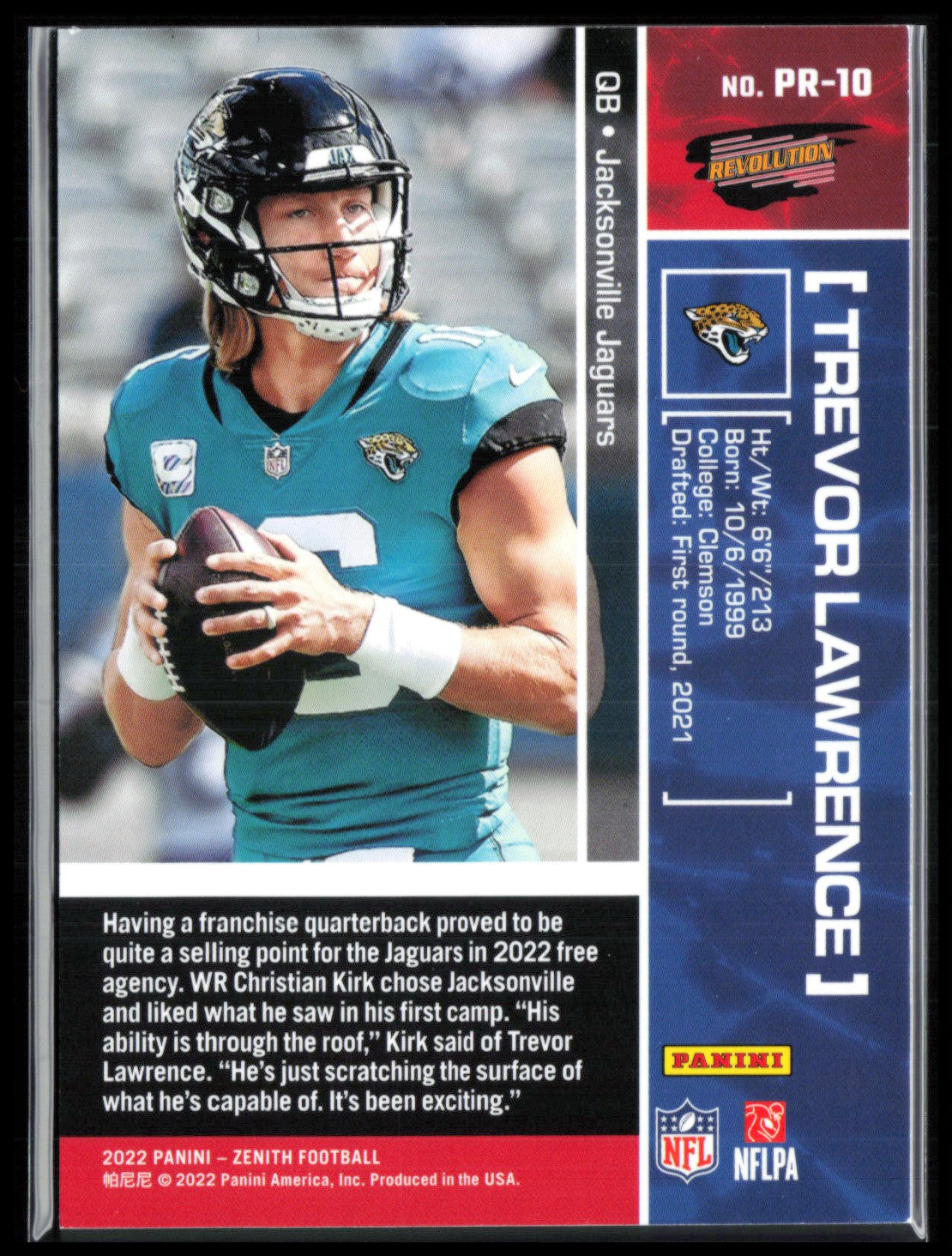 Trevor Lawrence Revolution Insert