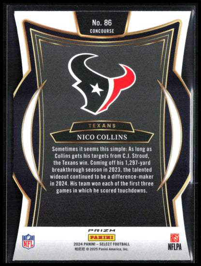 Nico Collins Silver