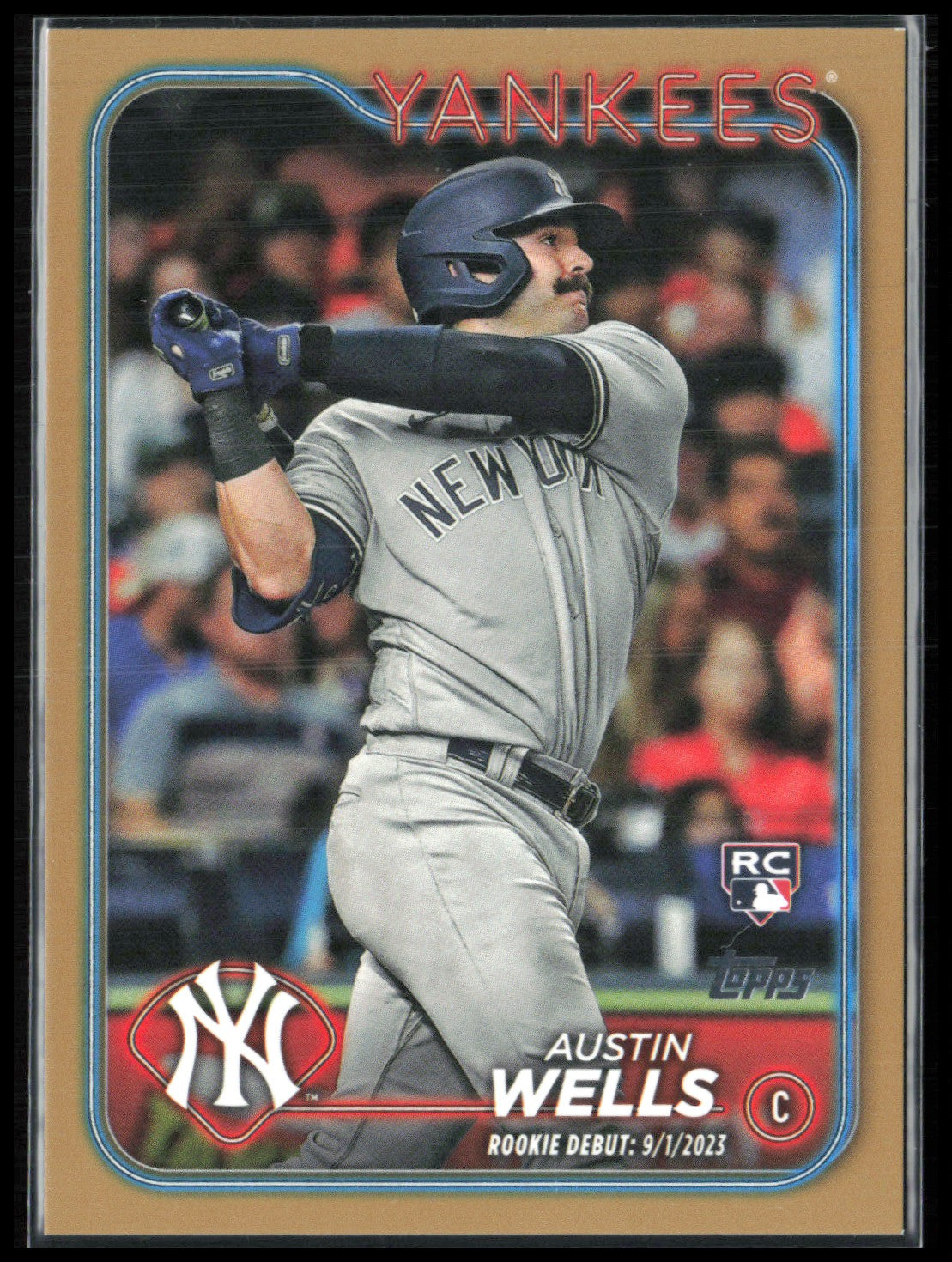 Austin Wells RC Gold /2024
