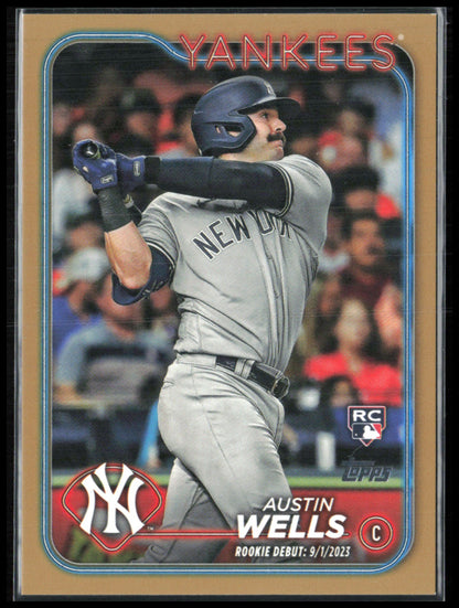 Austin Wells RC Gold /2024