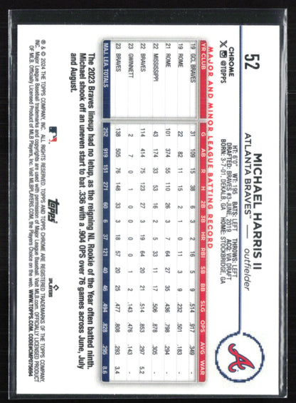 Michael Harris II X-Fractor