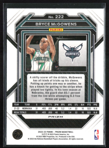 Bryce McGowens RC Green