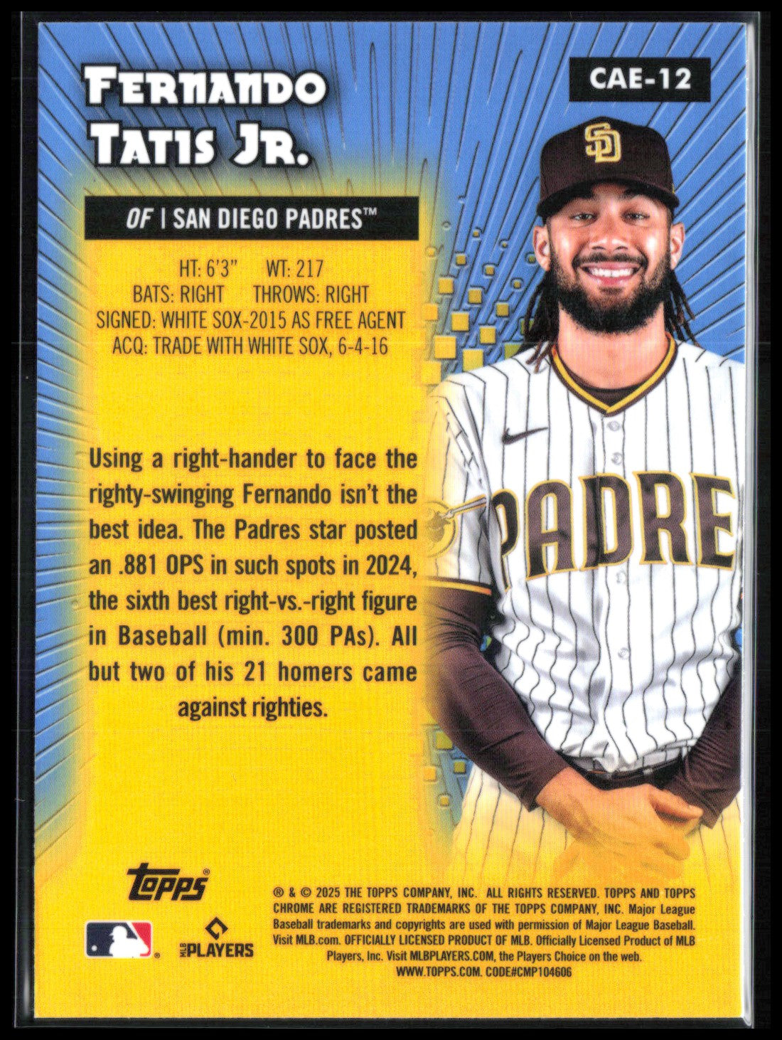 Fernando Tatis Jr. All-Etch