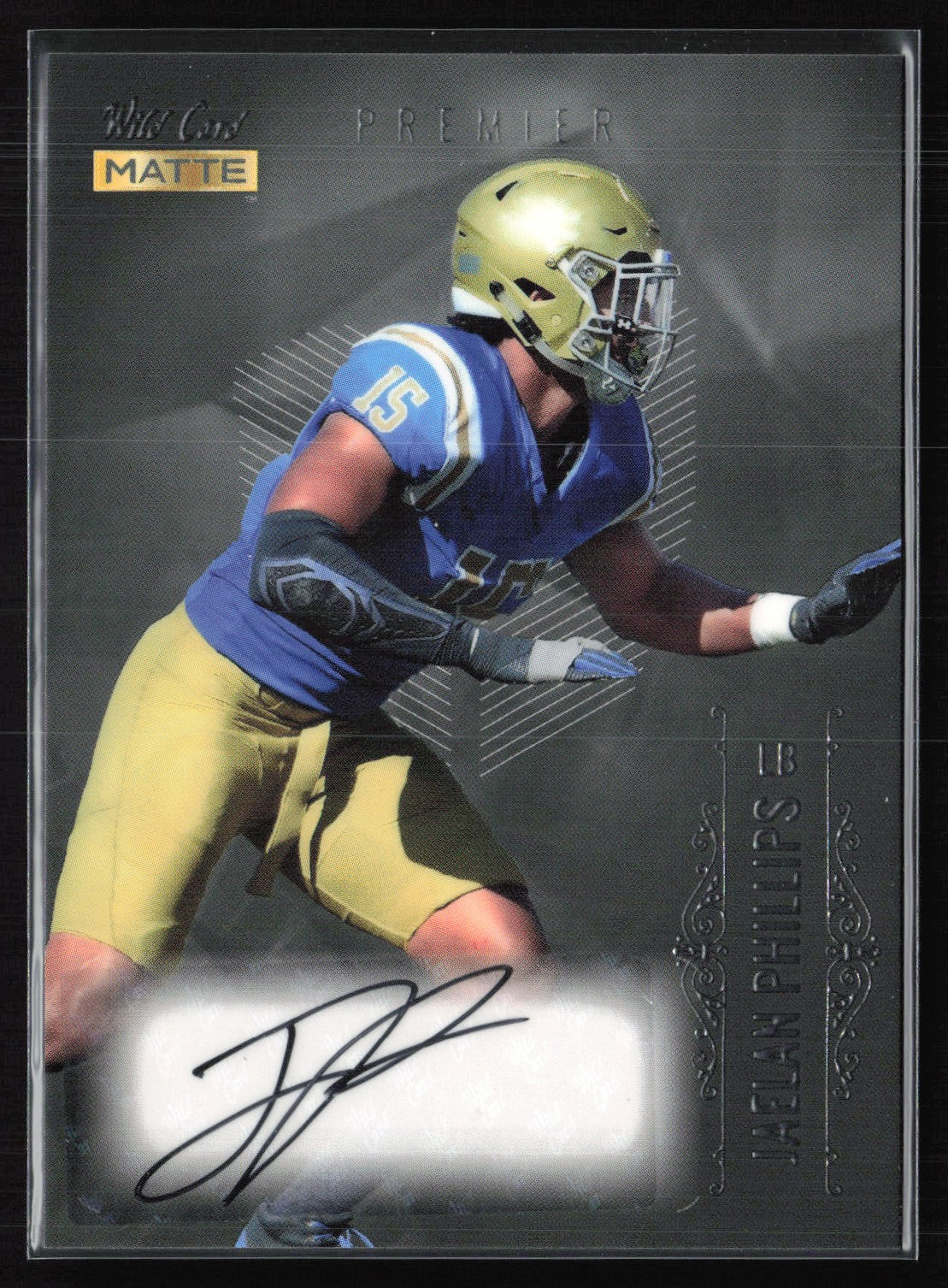 Jaelan Phillips Auto Wild Card Matte