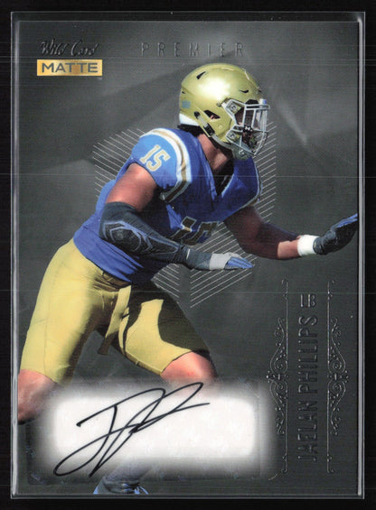 Jaelan Phillips Auto Wild Card Matte