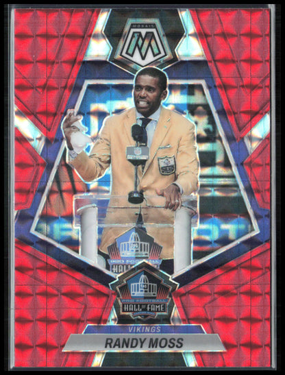 Randy Moss Red Mosaic HOF