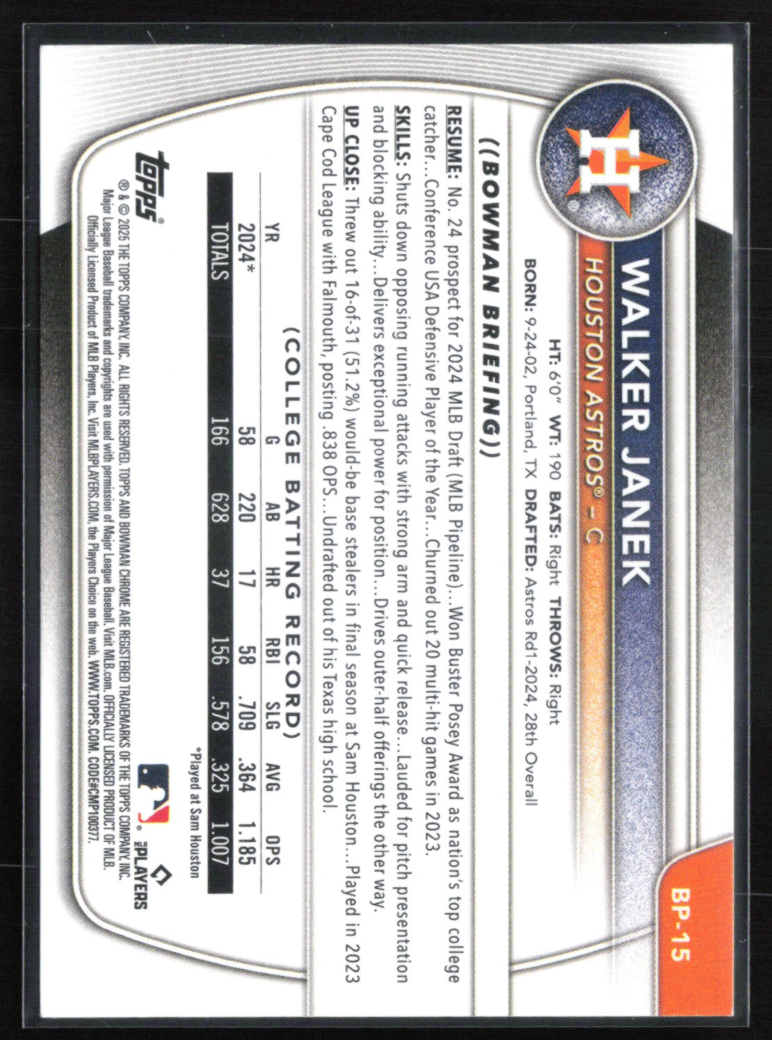 Walker Janek 1st Bowman