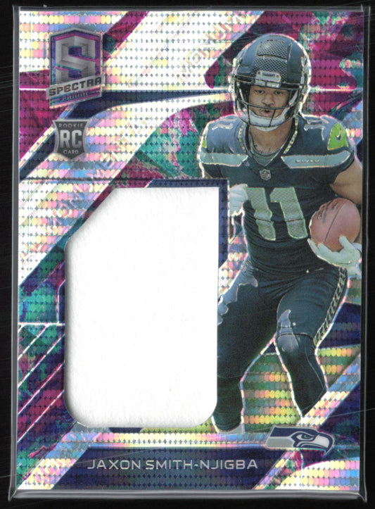 Jaxon Smith-Njigba RC Jumbo Relic /75 2023 Spectra Monumental