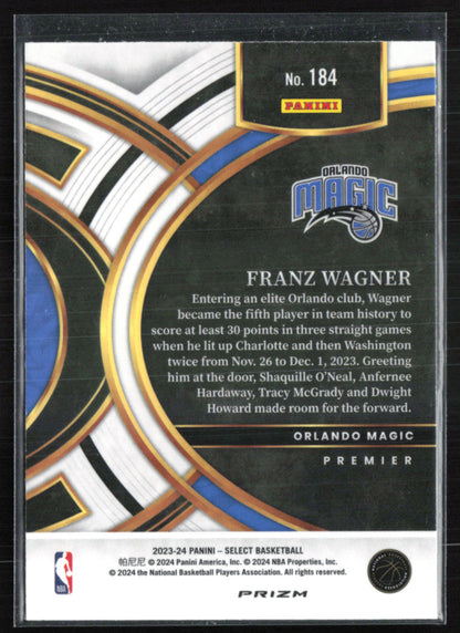 Franz Wagner Tri-Color Prizm