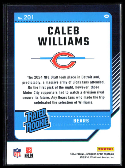 Caleb Williams RC Optic