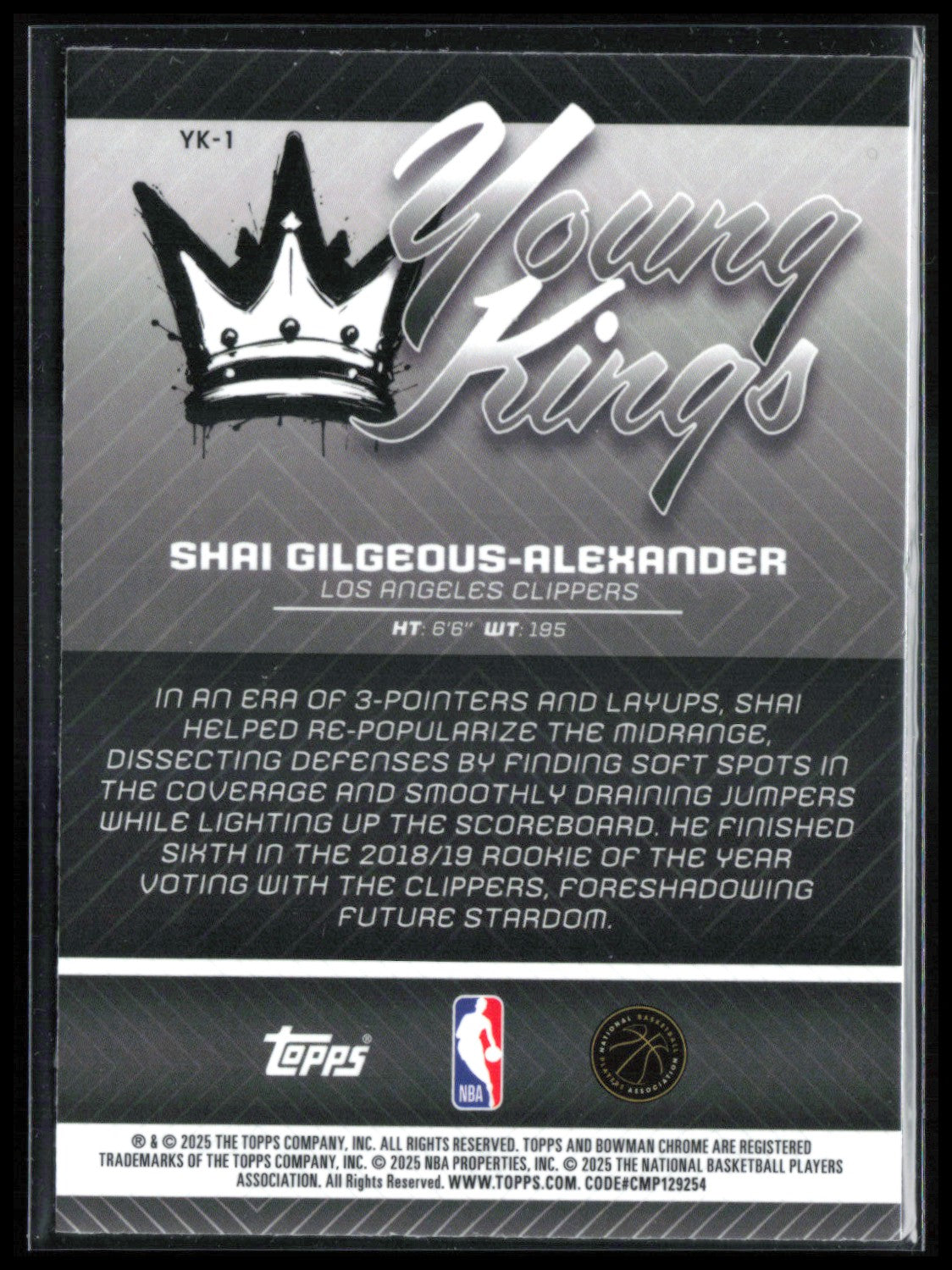 Shai Gilgeous-Alexander Young Kings