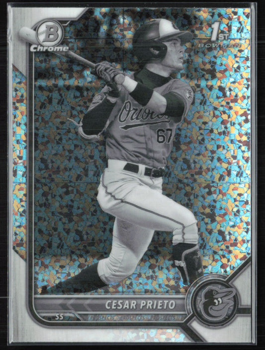 Cesar Prieto 1st Bowman B&W Mini Diamond