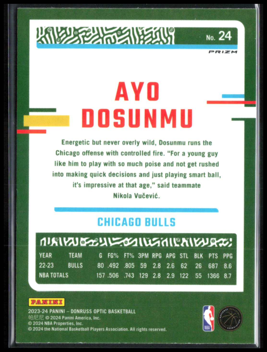 Ayo Dosunmu Green Hyper
