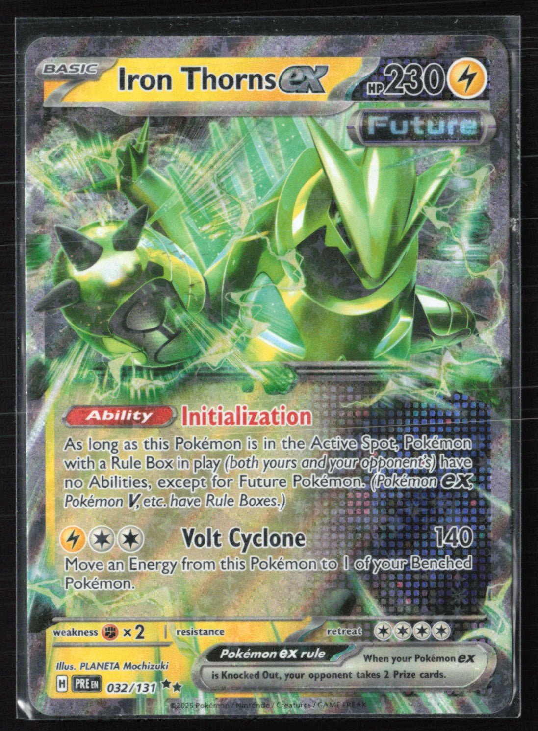 Iron Thorns ex Double Rare