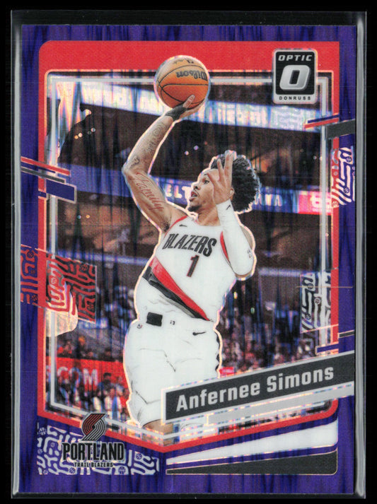Anfernee Simons Purple Flash