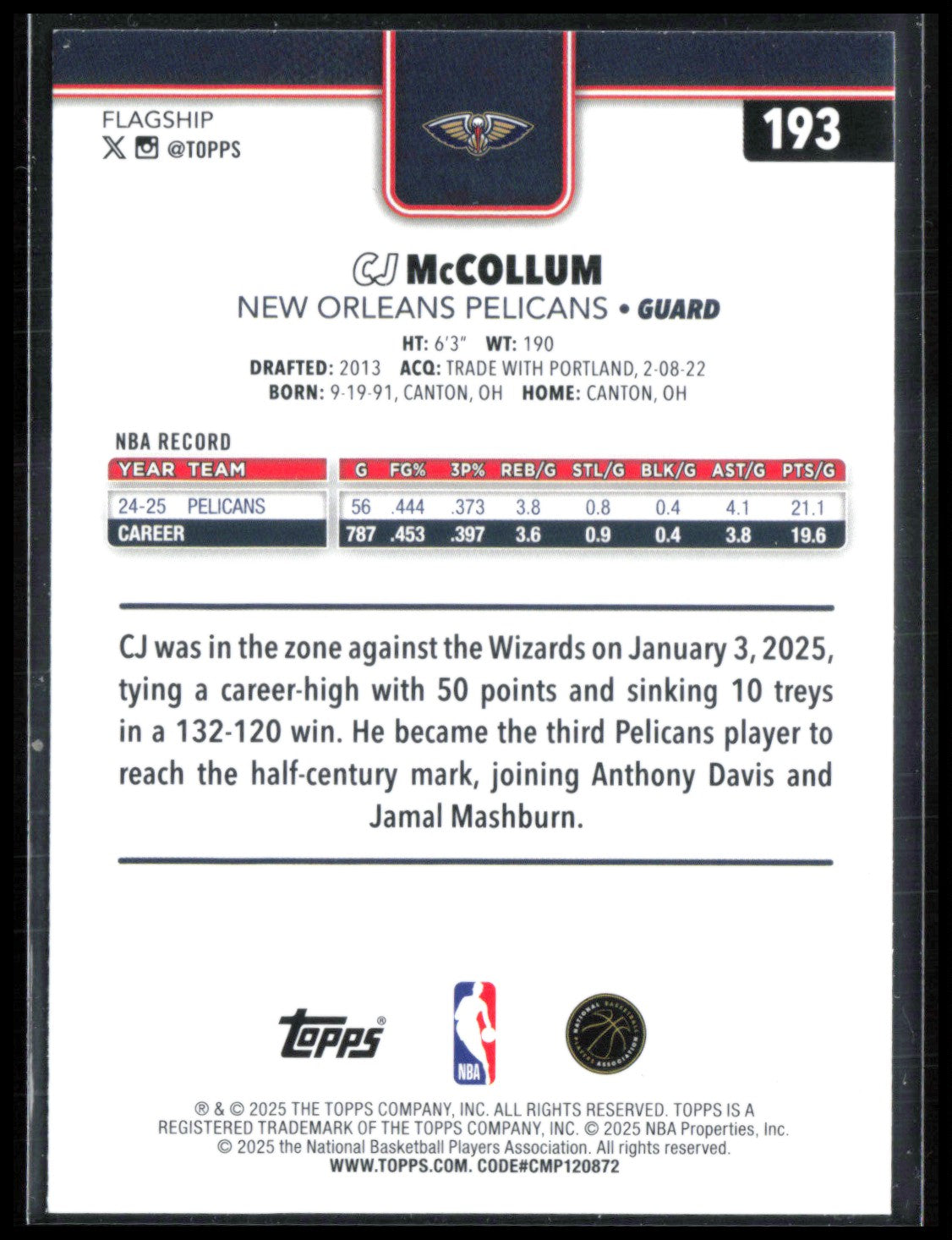 CJ McCollum X-Fractor