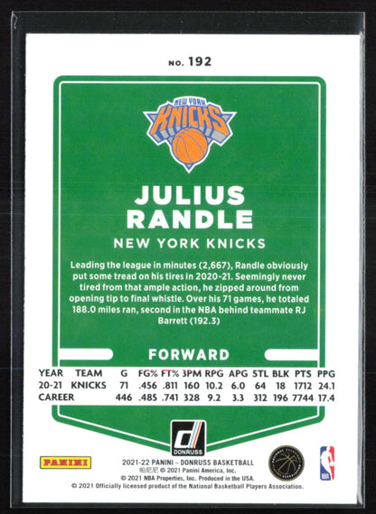 Julius Randle Green Yellow Laser