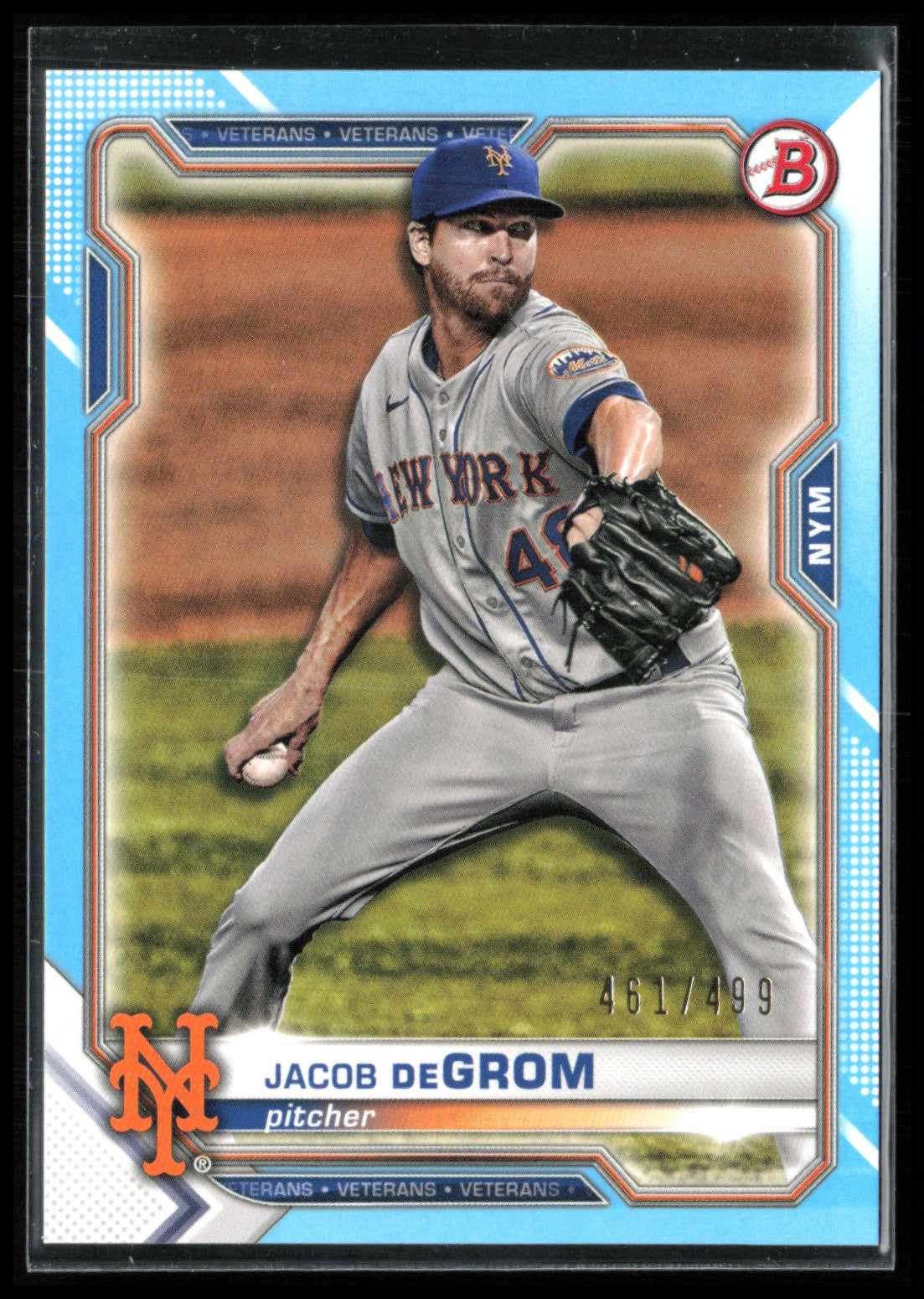 Jacob deGrom Light Blue /499
